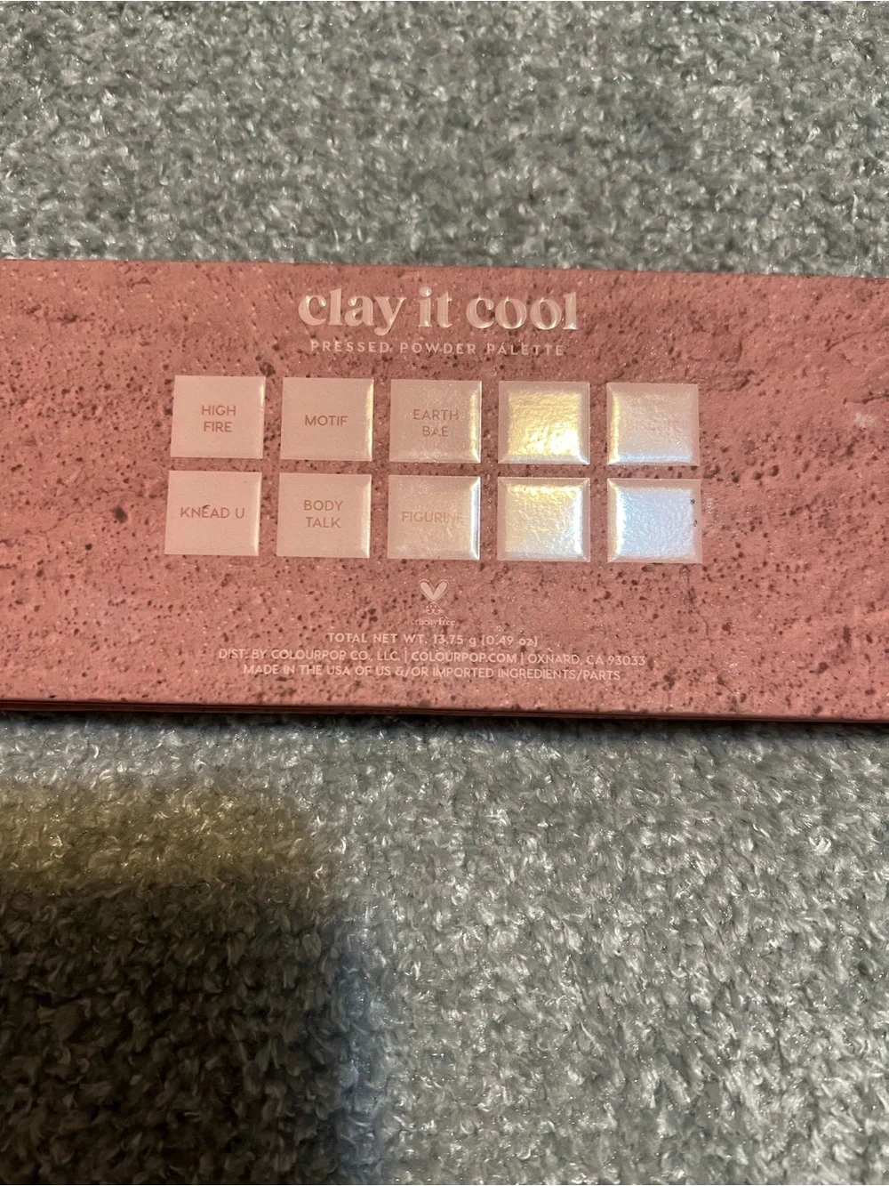Colourpop neutral eyeshadow
